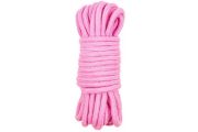 Мотузка для зв'язування 10 метрів, рожева