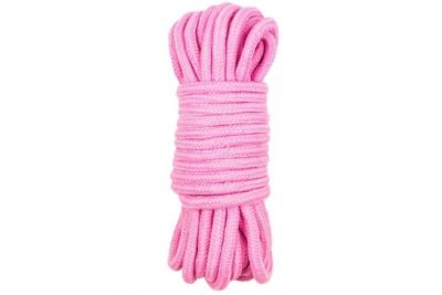 Мотузка для зв'язування 10 метрів, рожева