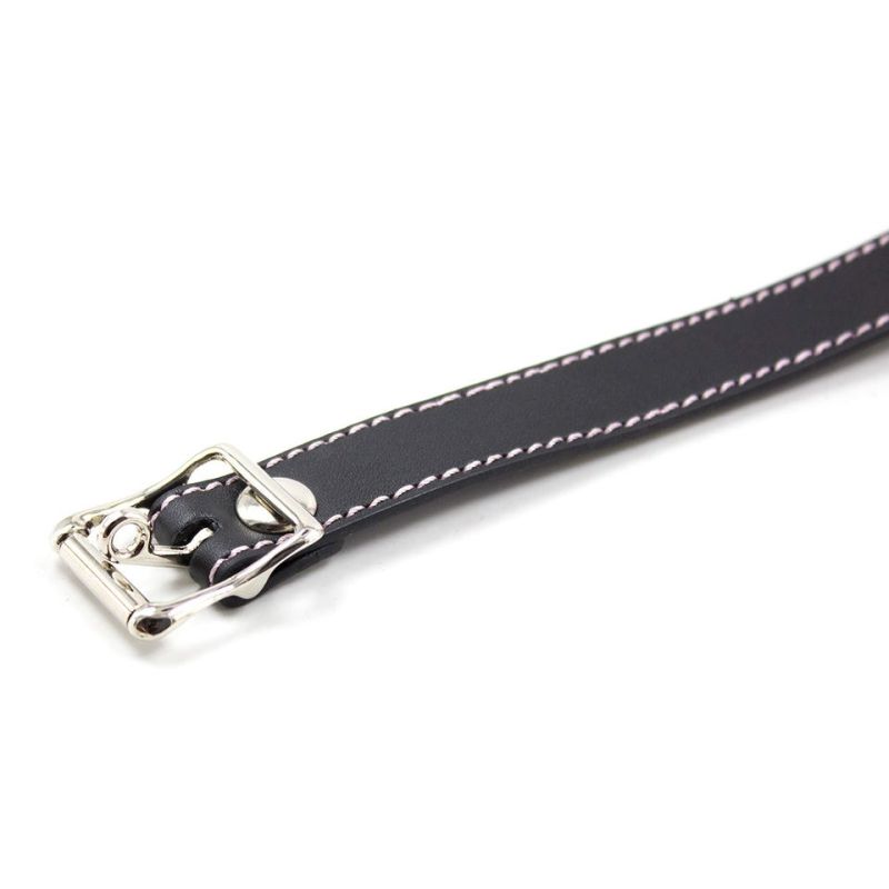 Кляп силіконовий із замком, рожевий вид 6