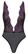 Боди с вырезом Body Embroidery S/M