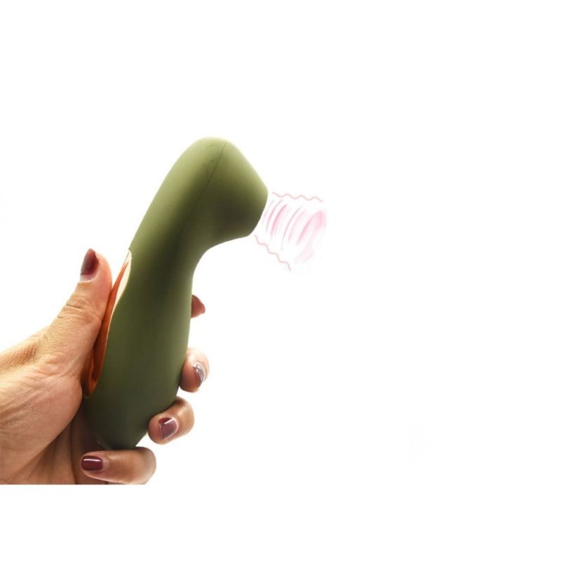 Вакуумний стимулятор клітора Sweet Em Velvet Lure жовтий вид 7