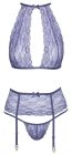 Комплект сексуальний Kissable Suspender Set S/M вид 4