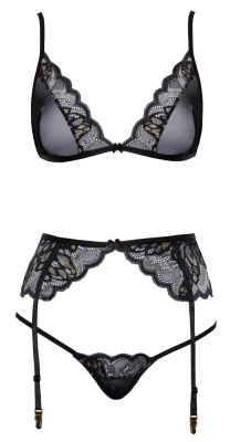 Мереживний комплект Kissable Suspender L/XL