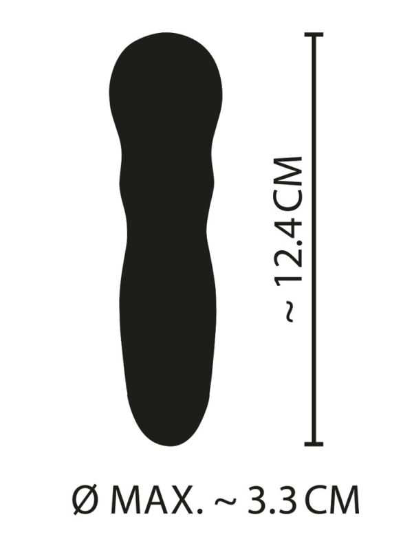 Міні-вібратор хвилястий You2Toys Cuties, рожевий вид 6