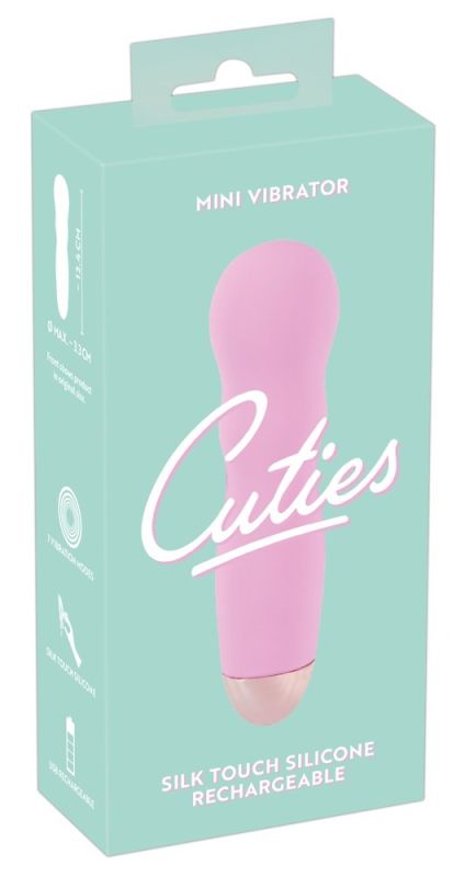 Міні-вібратор хвилястий You2Toys Cuties, рожевий вид 7