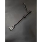 Стек с шипами БДСМ Candy Hero кожа, короткий, черный вид 2