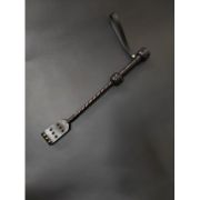 Стек із шипами БДСМ Candy Hero шкіра, короткий, чорний