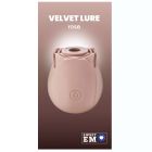 Вакуумный стимулятор клитора в виде розы Sweet Em Velvet Lure, бежевый вид 2