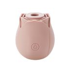 Вакуумный стимулятор клитора в виде розы Sweet Em Velvet Lure, бежевый вид 3