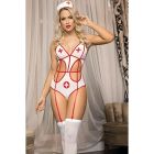 Костюм медсестри L/XL Sunspice, білий, 4 предмети вид 2