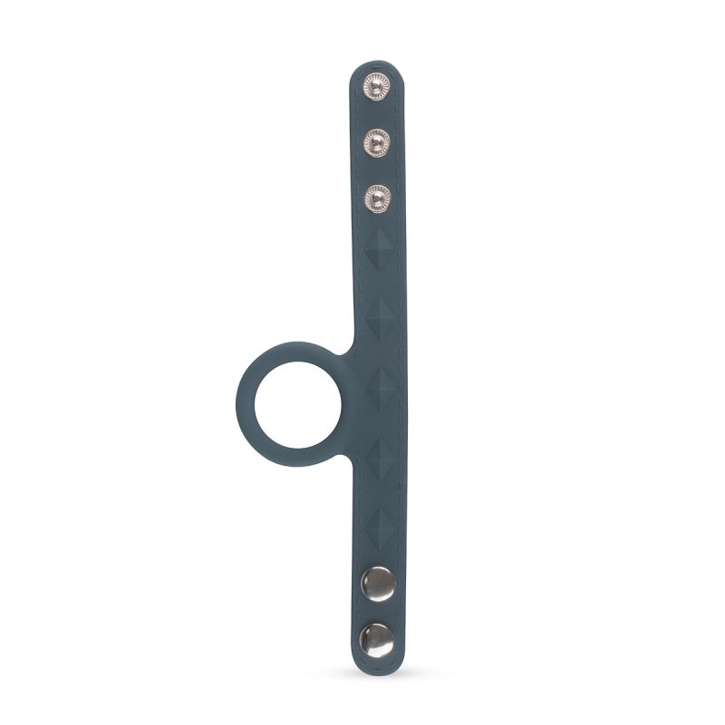 Кільце ерекційне Boners Cock & Ball Strap з ремінцем для мошонки, S/M вид 4