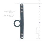 Кільце ерекційне Boners Cock & Ball Strap з ремінцем для мошонки, S/M вид 5