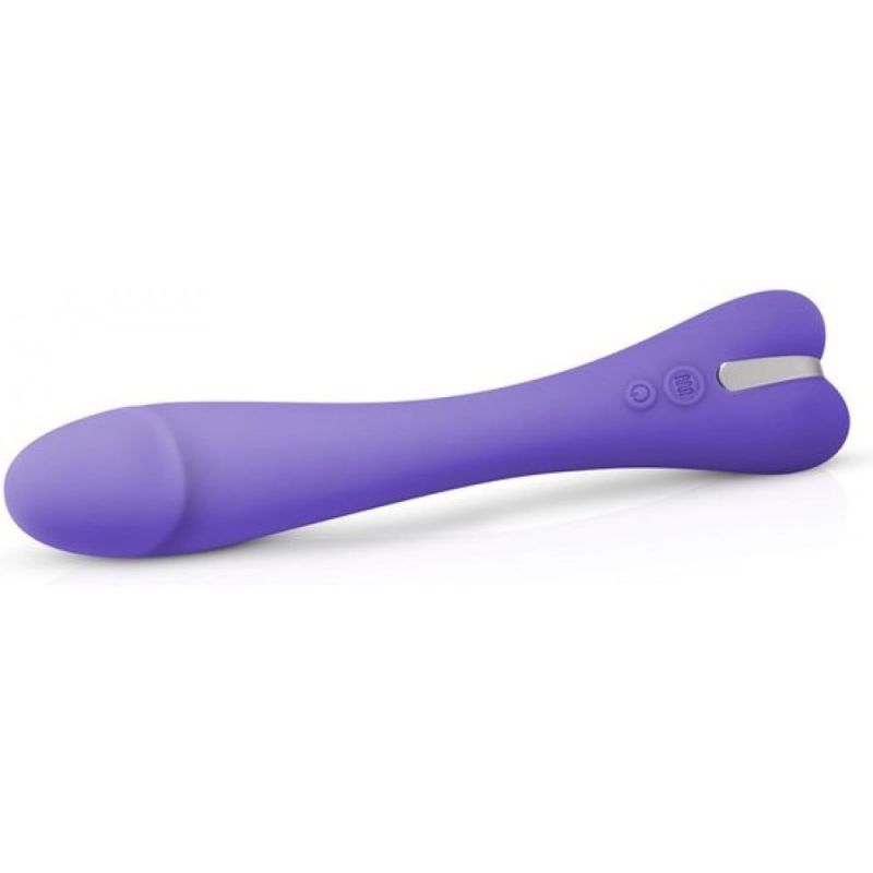 Вибратор для точки G Gili Good Vibes Only, силиконовый, фиолетовый, 22 см х 3.8 см вид 5