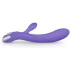 Вибратор-кролик Fane Good Vibes Only, силиконовый, фиолетовый, 22 см х 3.7 см вид 5