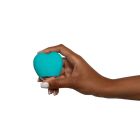 Вібратор для клітора у формі серця Oron Good Vibes Only, силіконовий, блакитний, 6 см вид 6