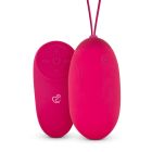 Виброяйцо XL Easytoys, с дистанционным пультом, силиконовое, розовое, 8 х 3.8 см вид 2