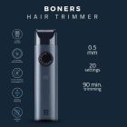 Триммер для волос Boners Hair Trimmer Shaver серый вид 7