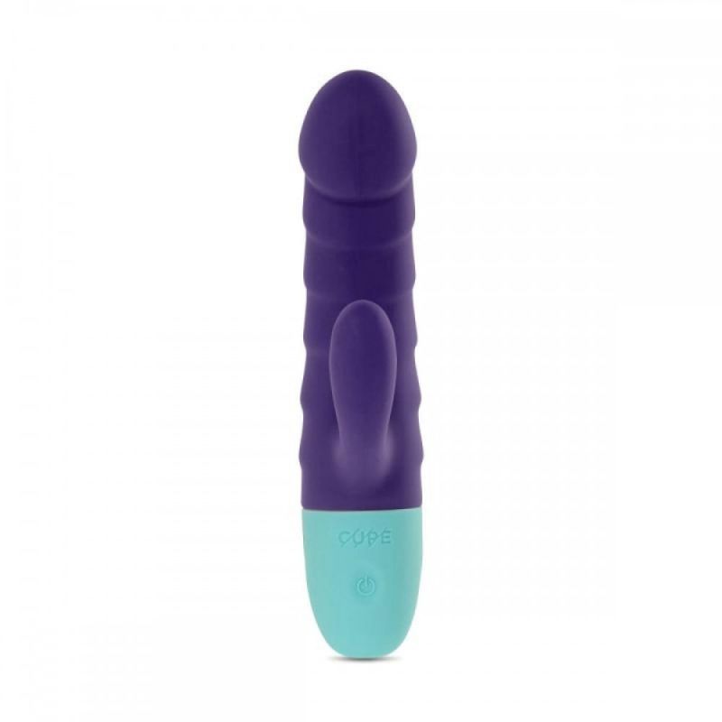 Вібратор-кролик Curl-up Girl Power фіолетовий вид 4