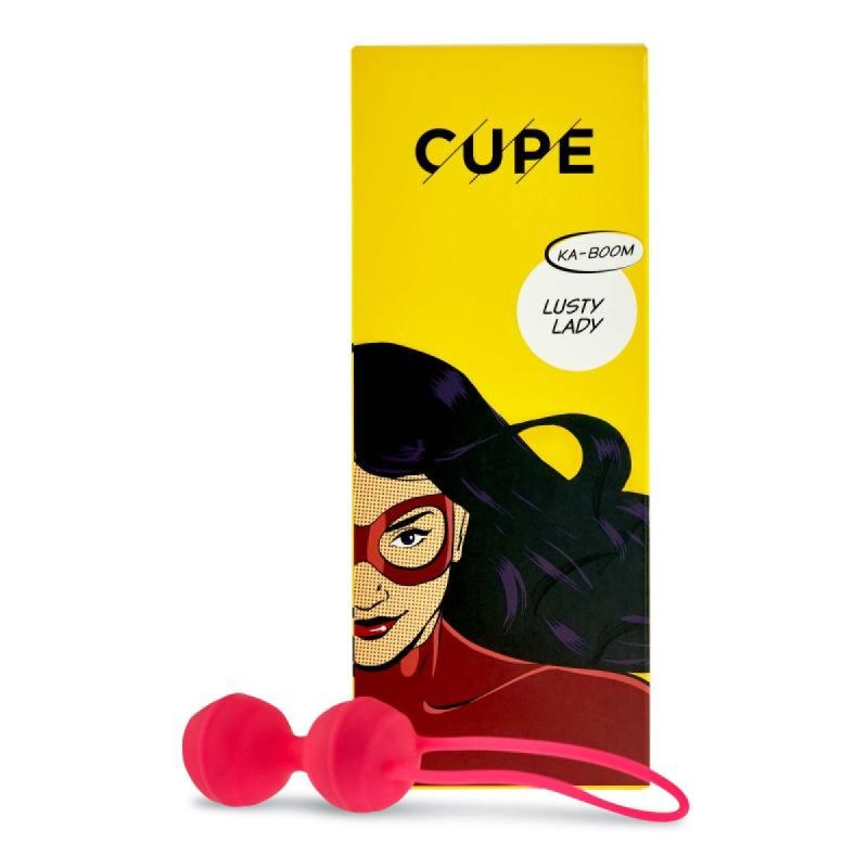 Вагінальні кульки Lusty Lady CUPE, рожеві вид 2