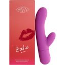 Вібратор-кролик Babe Pretty Violet Miss V, фіолетовий
