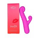 Вибратор-кролик Peachy Pretty Violet Miss V, розовый