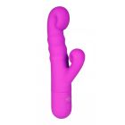 Вибратор-кролик Peachy Pretty Violet Miss V, розовый вид 4