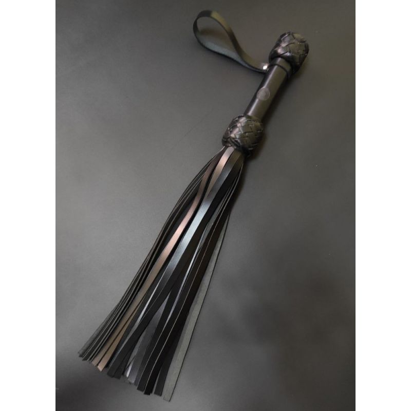 Флогер модель Flog3-35 хвостів Black (Шкіра) N вид 2