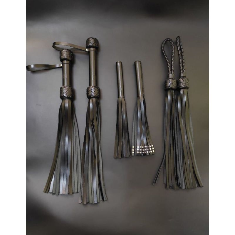 Флогер модель Flog3-35 хвостів Black (Шкіра) N вид 3