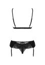 Кружевой комплект Obsessive Maderris 3-pcs set M/L