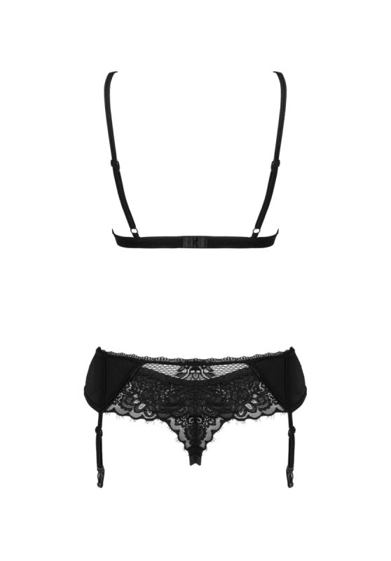 Мереживний комплект Obsessive Maderris 3-pcs set M/L вид 4