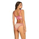 Комплект Obsessive Nudelia top & panties pink S/M вид 3