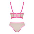 Комплект Obsessive Nudelia top & panties pink S/M вид 7