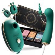 Набор секс-игрушек Qingnan Quartet, 4 предмета GREEN