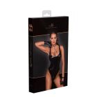 Боді сексуальне Noir Handmade з блискучого вінілу, чорне, M вид 4