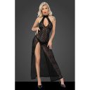 Довга леопардова сукня Noir Handmade F288 Noir Dress long - black - M