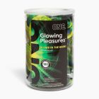 Набор презервативов One Glowiing Pleasures светящихся в темноте (цена за 5 шт.) вид 5