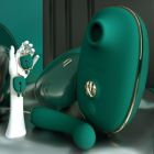 Анальний плаг з вібрацією Qingnan No.8 Mini Vibrating Anal Beads Green вид 9