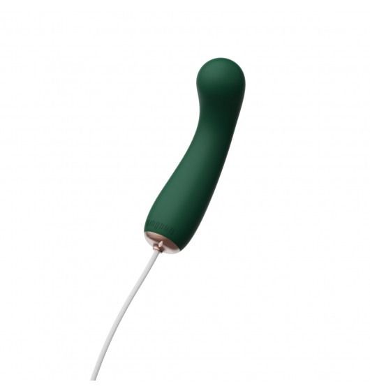 Вібратор для точки G, Qingnan No. 1 Super Soft G-spot Vibrator Green вид 2