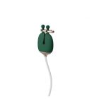 Затискачі для сосків з вібрацією Qingnan No.2 Vibrating Nipple Clamps Green вид 3