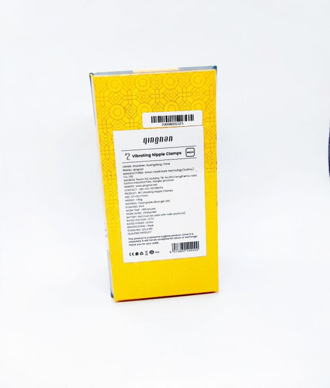 Зажимы для сосков с вибрацией Qingnan No.2 Vibrating Nipple Clamps Green вид 10
