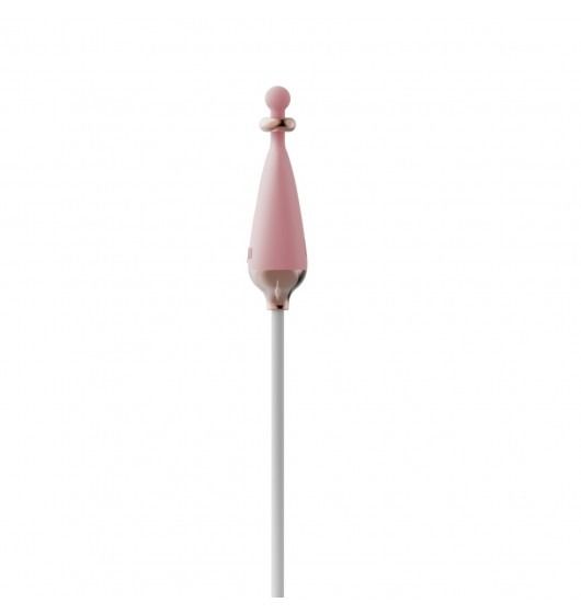 Зажимы для сосков с вибрацией Qingnan No.2 Vibrating Nipple Clamps Pink вид 3