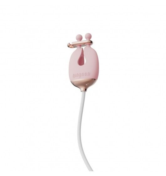 Зажимы для сосков с вибрацией Qingnan No.2 Vibrating Nipple Clamps Pink вид 4