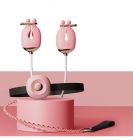 Зажимы для сосков с вибрацией Qingnan No.2 Vibrating Nipple Clamps Pink вид 12