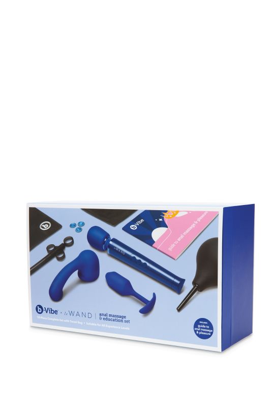 Набор анальных игрушек из 10-ти предметов b-Vibe ANAL MASSAGE AND EDUCATION SET вид 10