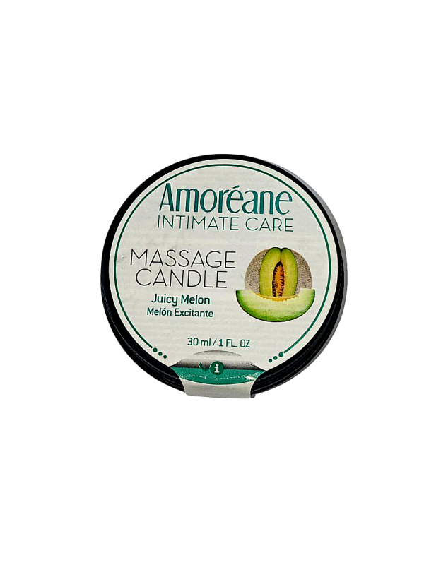 Масажна свічка Amoreane Candle "Соковита Диня" 30 мл вид 4