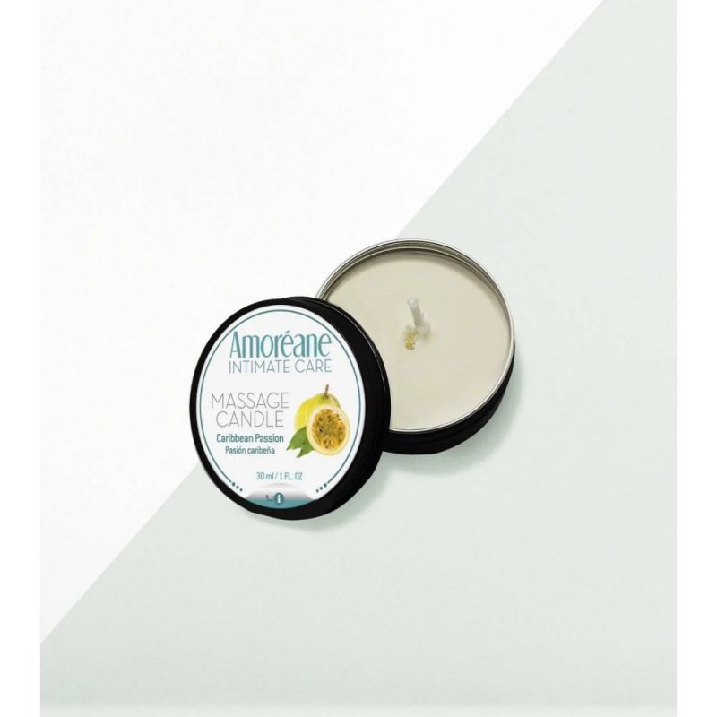 Массажная свечка Amoreane Candle Карибская страсть, 30 мл вид 4
