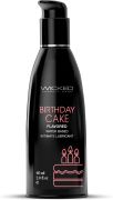 Лубрикант оральный WICKED BIRTHDAY CAKE со вкусом праздничного торта с кремом, 60 мл