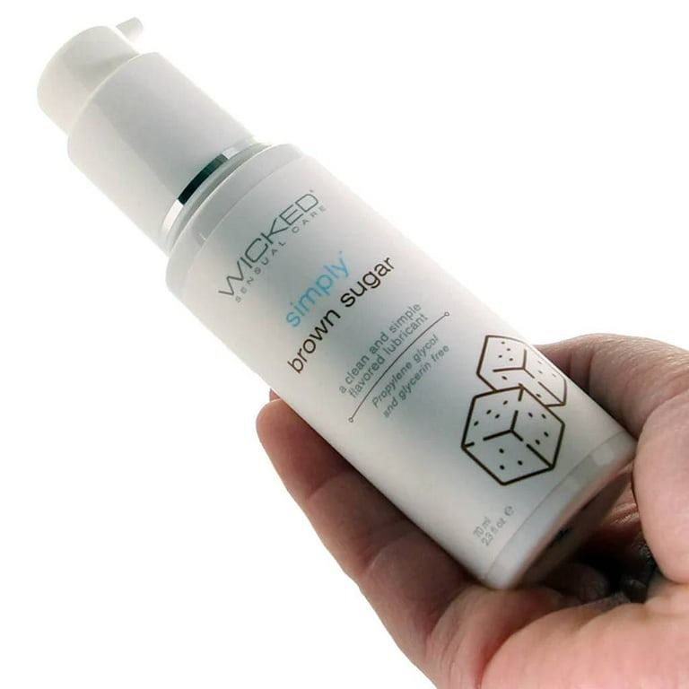 Лубрикант оральный Wicked Simply Brown Sugar на водной основе со вкусом коричневого сахара, 70 мл вид 4