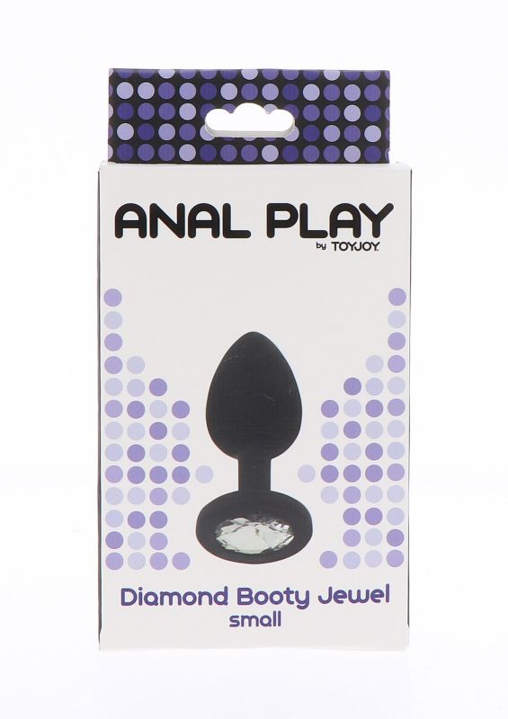 Анальна пробка силікон маленька Diamond Booty Jewel S Toy Joy вид 4