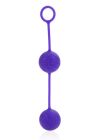 Вагінальні кульки силіконові Posh Silicone O Balls фіолетові California Exotic вид 3
